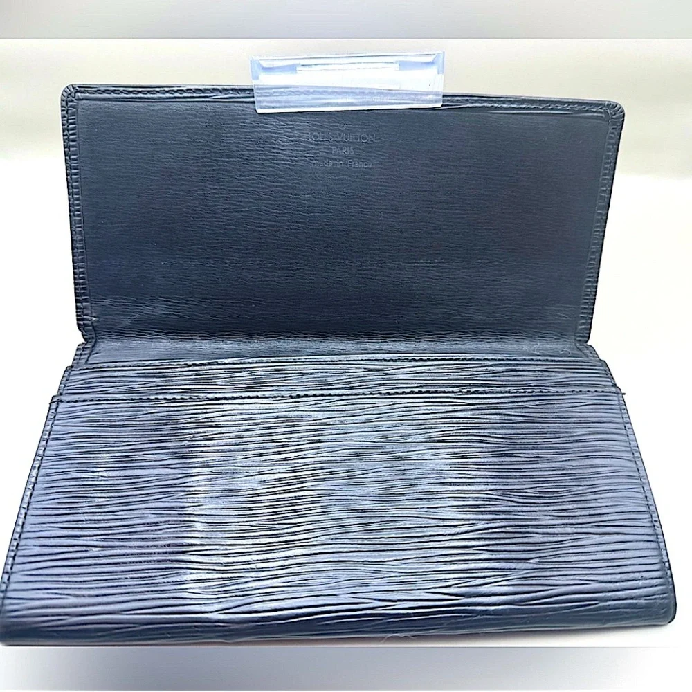 COPY - Louis Vuitton Epi Porte En3 Cult Credit Wallet Bifold Long Men's / Women…